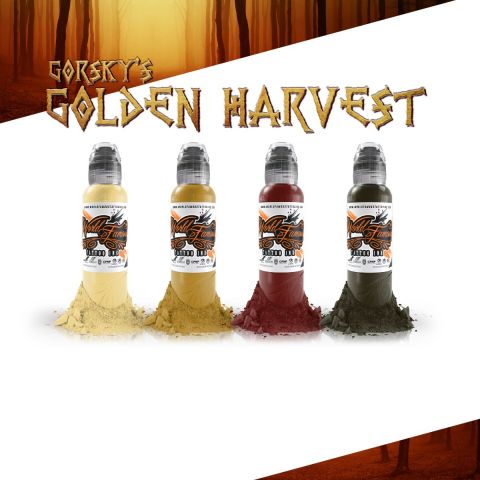 Gorksy Golden Harvest Set - 1oz - World Famous Inks 