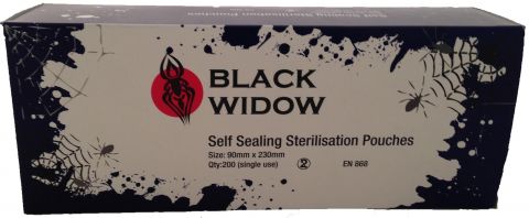 Black Widow Sterilisation Pouches
