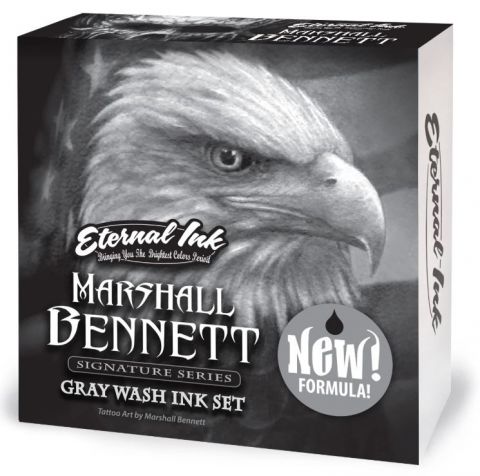 Eternal Ink Set Marshall Bennett Grey Wash - 1oz/30ml