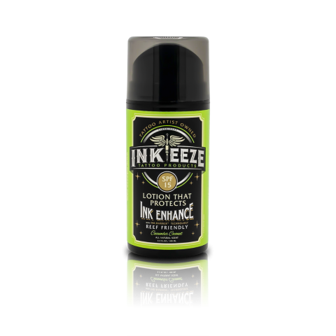 Inkeeze Ink Enhance Crème solaire SPF15 (concombre / noix de coco) 