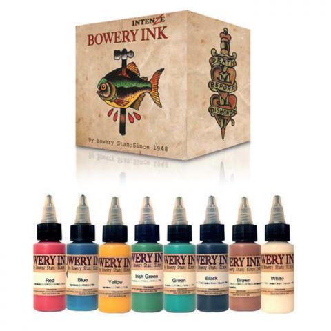Intenze Ink Sets - Bowery Ink Set x 8 Inks