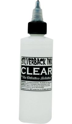 Silverback Ink XXX Clear Solution 4oz