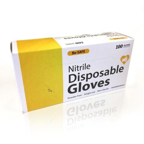 Be Safe Nitrile Gloves