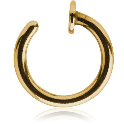 Nose Ring Open End Gold
