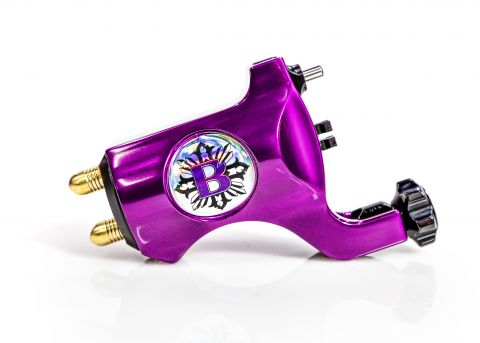 Bishop Rotary Tattoo Machine in Beatnik Purple - CC
