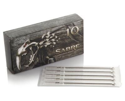 Sabre Needles - Round Liners (Box of 50)